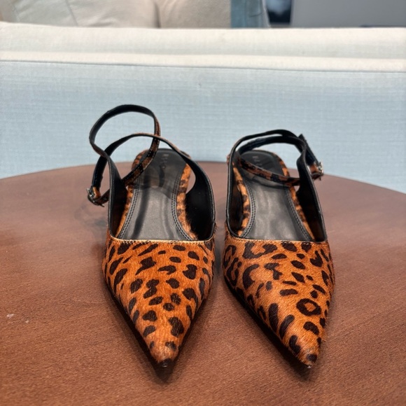 NWOT NA-KD Leather Pointy Ankle Strap Pumps, Size 5.5 - Picture 8 of 15